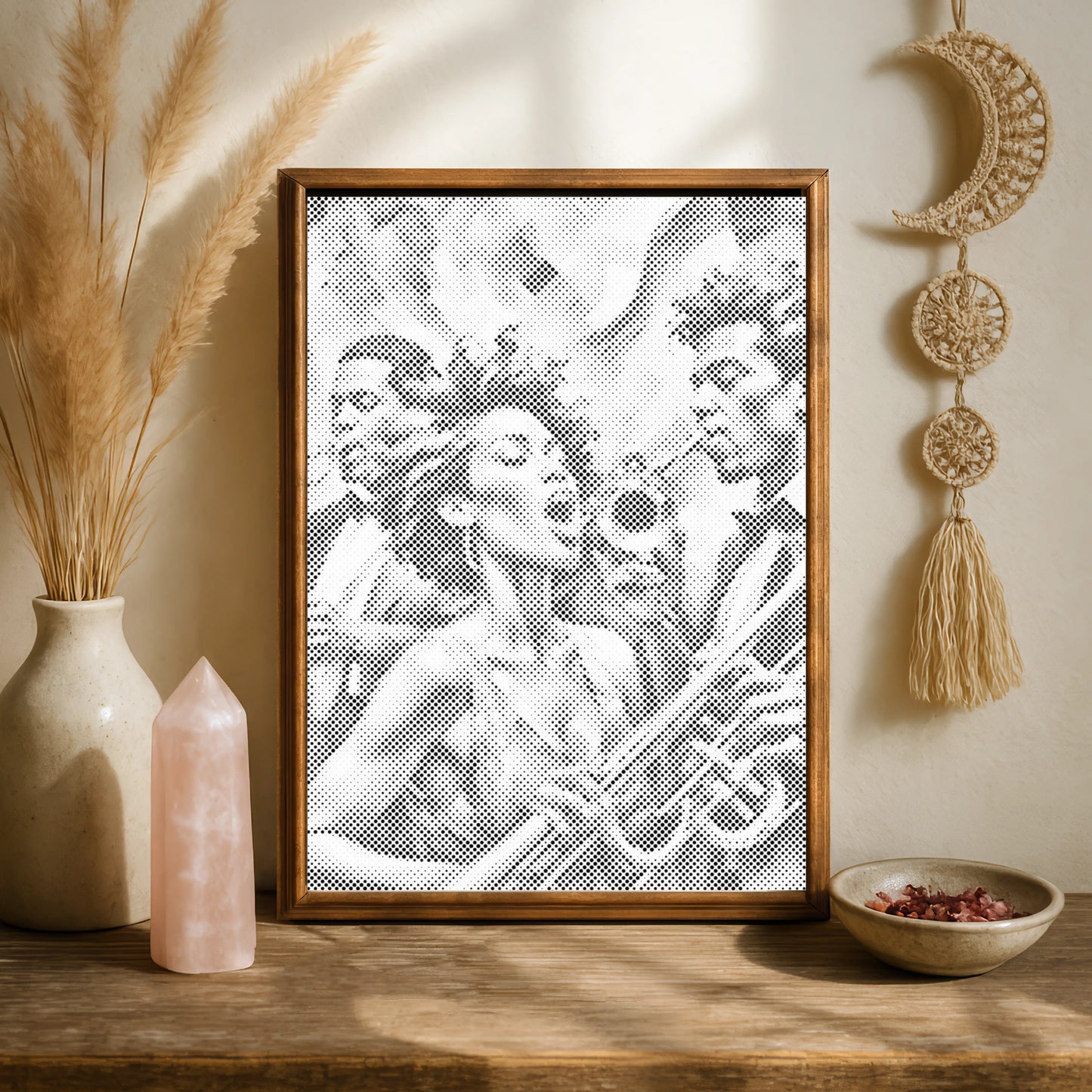 Jazz Sänger | Punktmalerei Set