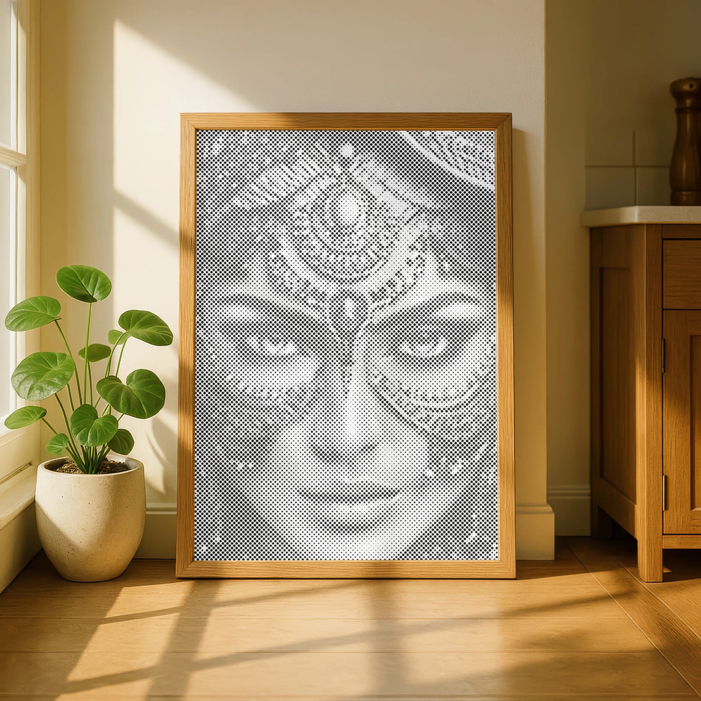 Arab Frau mit Juwelmaske | Punktmalerei Set