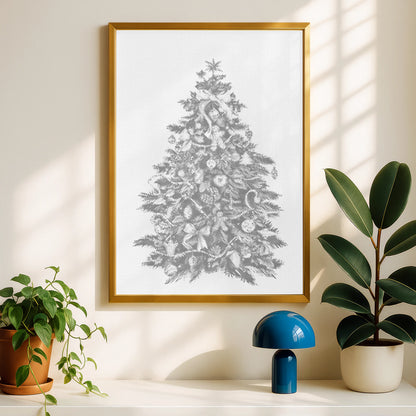 Weihnachtsbaum – Festliche Punktmalerei | Punktmalerei Set