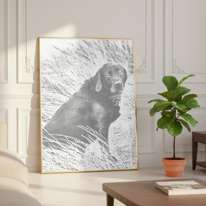 Custom Photo – Punktmalerei