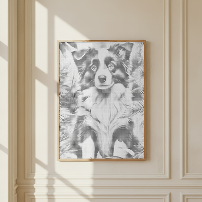 Custom Photo – Punktmalerei – Detailansicht