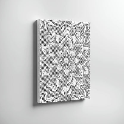 Florales Mandala | Punktmalerei Set