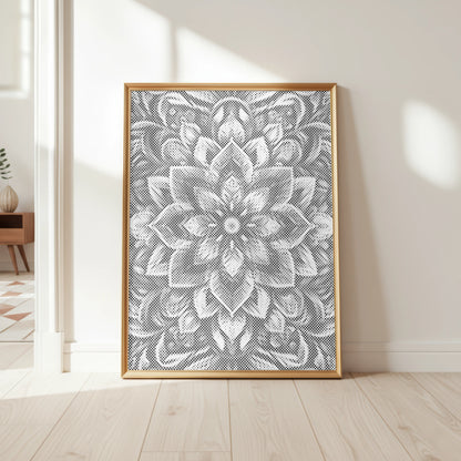 Florales Mandala | Punktmalerei Set