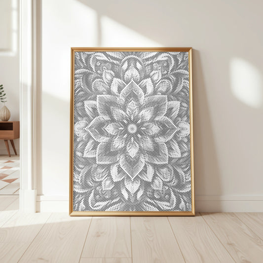 Florales Mandala | Dot Painting