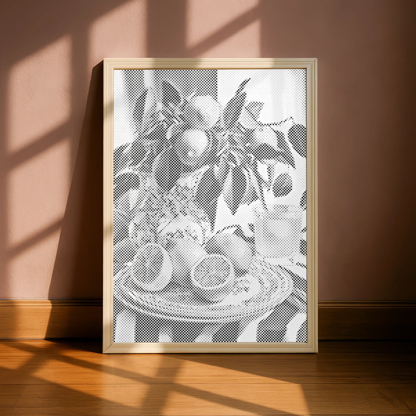 Orangen Stillleben | Punktmalerei Set