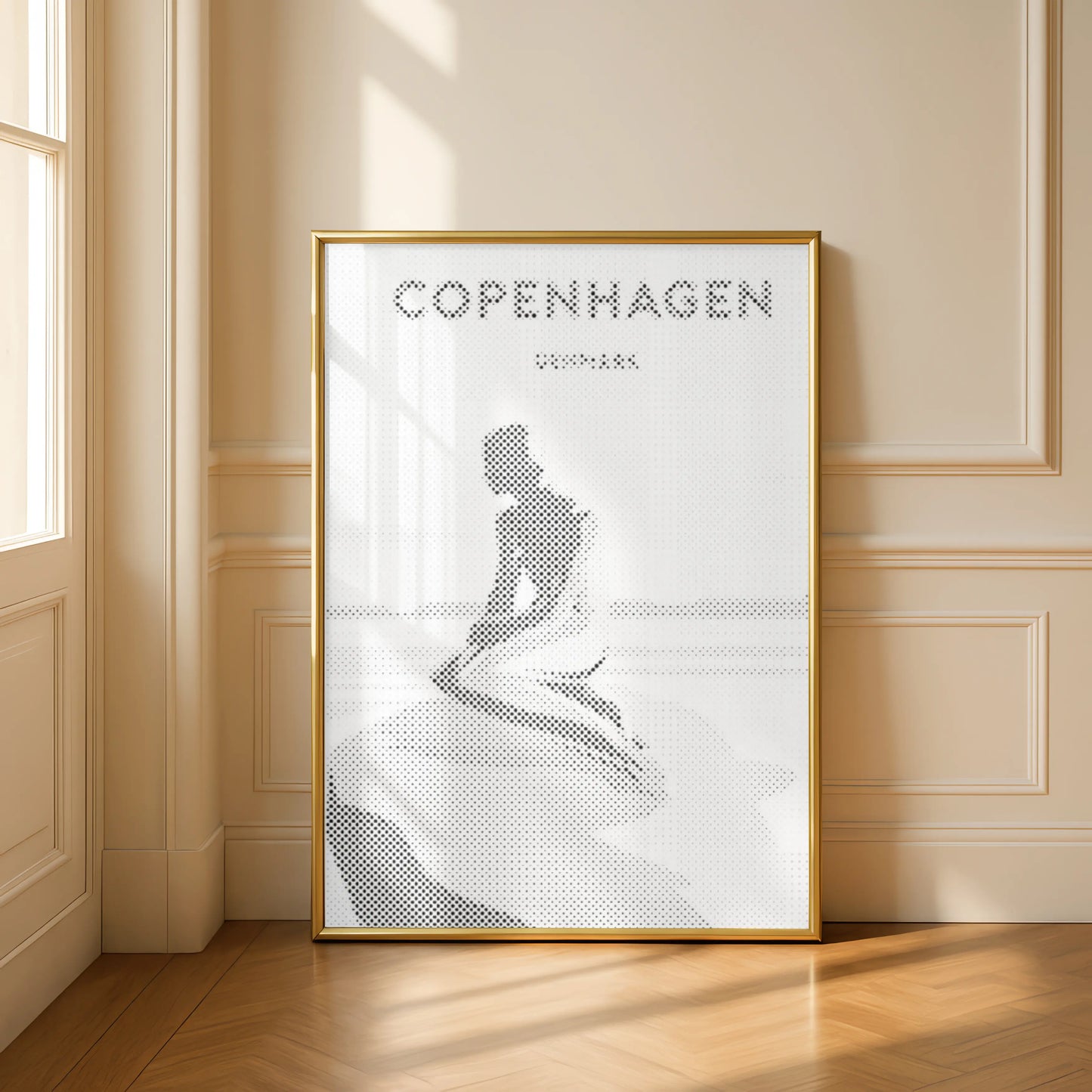 Die Kleine Meerjungfrau Kopenhagen | Punktmalerei Set