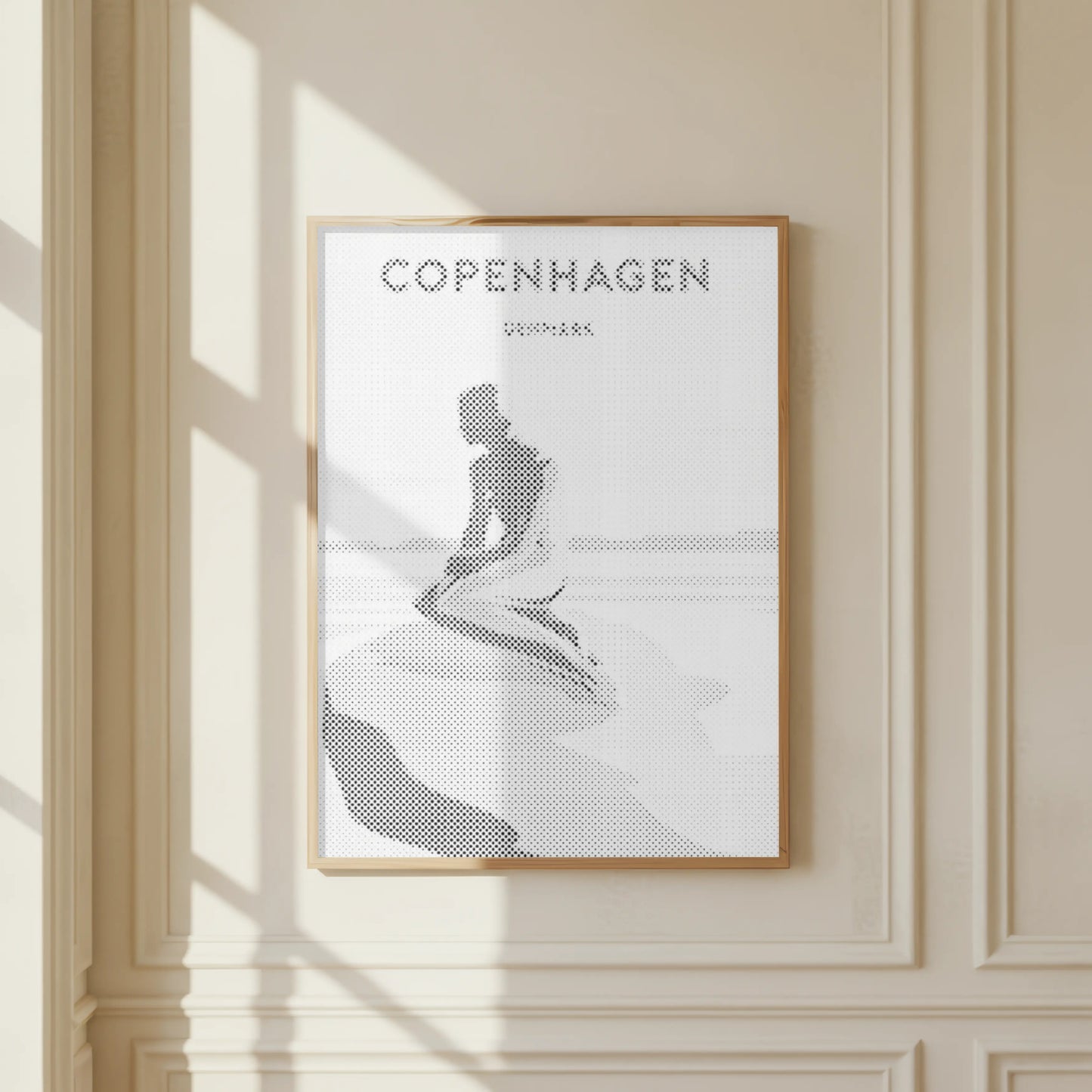 Die Kleine Meerjungfrau Kopenhagen | Punktmalerei Set