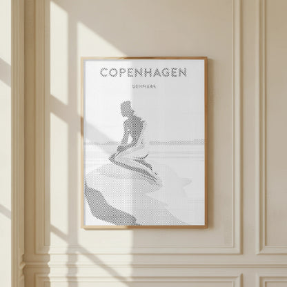 Die Kleine Meerjungfrau Kopenhagen | Punktmalerei Set