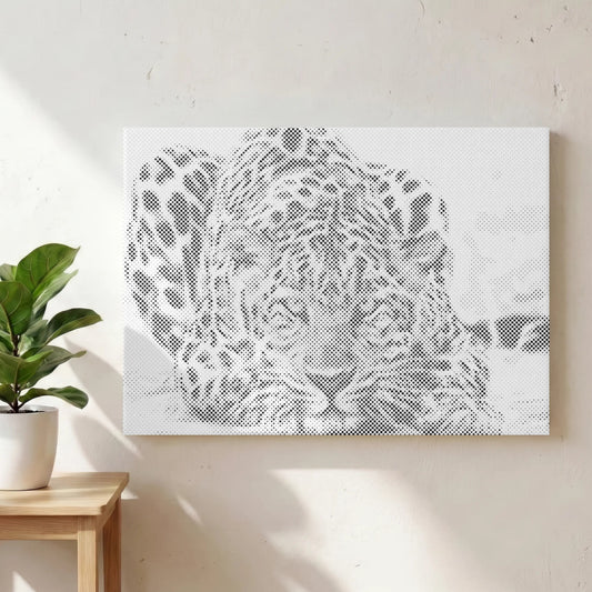 Pantherblick | Punktmalerei
